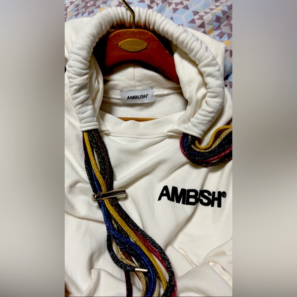 Ambush Multi  Drawstring Hoodie With Proof Of Authenticity